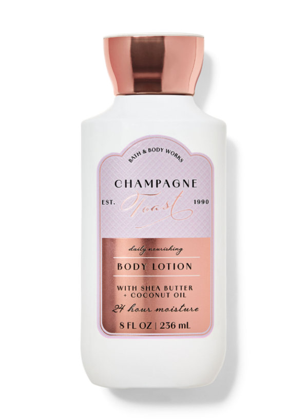 Hidratante Champagne Toast Bath & Body Works Lotion Corporal Creme