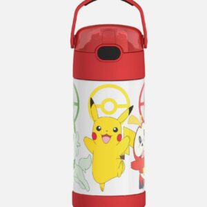 Garrafa Thermos Infantil Térmica Pokémon