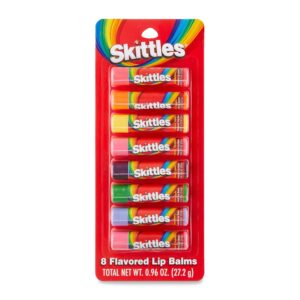 Kit 8 Lipbalm Hidratantes Labiais Skittles