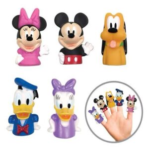 Dedoches Infantil bebê brinquedo Mickey e Amigos Disney