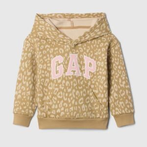 Blusa moletom GAP infantil touca leopardo oncinha tam 2 anos