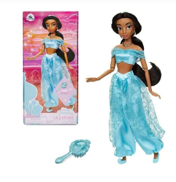 Boneca Clássica Disney Store Princesa Jasmine Aladdin