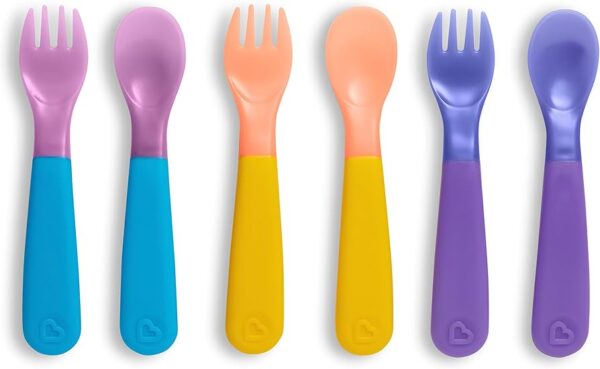 Conjunto Colheres E Garfos Color Change Reveal 6 Munchkin - Image 2