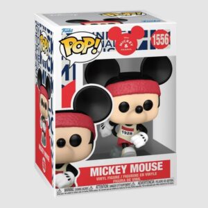 Boneco Funko Pop! Disney Vida Real Mickey Com Roupa De Corrida 1556