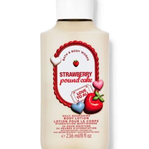 Strawberry Pound Cake Body Lotion Creme Corporal Bath Body Works