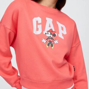 Moletom Gap Logo Feminino Adulto Disney Importado
