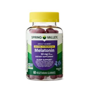 Melatonina 10mg - 60 gummies Spring Valley