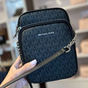 Bolsa Jet Set Michael Kors Crossbody Transversal Preta