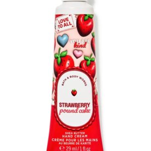 Bath Body Works Creme para mãos Strawberry Pound Cake