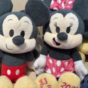 Casal Minha First 1ª Pelúcia Minnie e Mickey Mouse Disney Store Oficial 2025