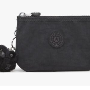 Necessaire Carteira Kipling Creativity Três Divisórias Preta