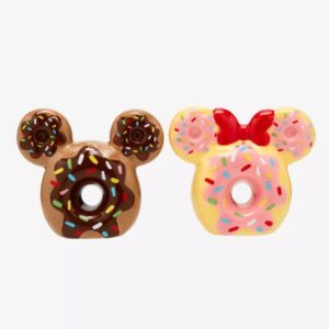 Saleiro E Pimenteiro Disney Mickey Minnie Donuts