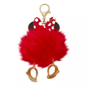 Minnie Mouse Pom Pom Charm de Bolsa/Mochila Disney Store