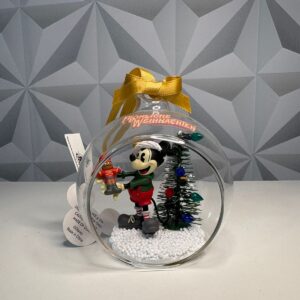 Enfeite Para Árvore De Natal Mickey Disney Parks Epcot Gingerbread