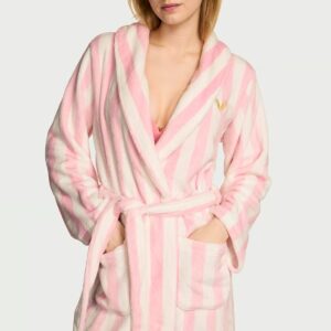 Robe Pelúcia Plush Victorias Secret Curto Feminino Tam M/G