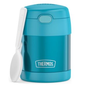 Pote Térmico Infantil Thermos Azul Lanche Quente Frio c/ talher