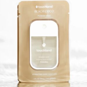 Mist Touchland Álcool de mãos 30 Ml Fragrância Beach Coco