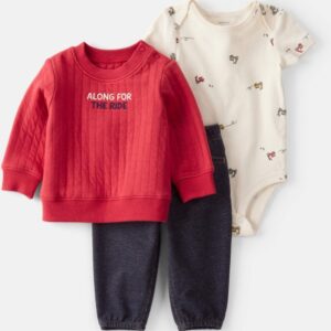 Conjunto Kit Trio 3 peças Bebê Carters 24 meses