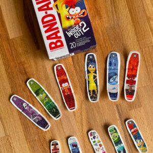 Band-aid Divertidamente Disney Curativo Infantil Ferimento