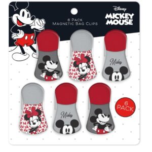 Kit de Clips Prendedores Cozinha Magnético Imãs Disney Mickey e Minnie