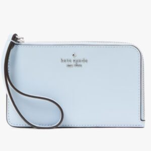 Lucy Small Wristlet Carteira Porta Cartões Kate Spade Azul