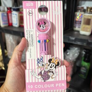 Caneta Multicores Minnie Mouse Disney