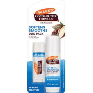 Palmers Cocoa Butter Kit protetor labial FPS 15 - 4g e facial 14g