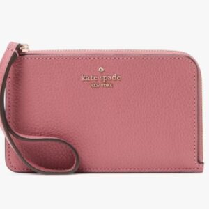 Lucy Small Wristlet Carteira Porta Cartões Kate Spade Rosa
