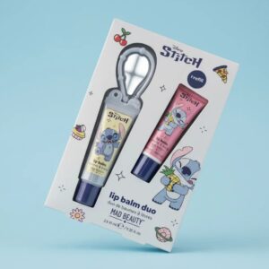 Disney Stitch Lip Balm Duo - Coco E Morango Hidratante Labial