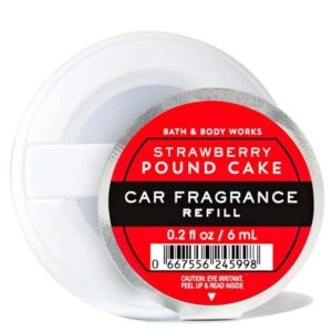 Refil Para Carro Bath Body Works Strawberry Pound Cake