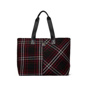 Bolsa Sacola - Victorias Secret Plaid Tote Bag