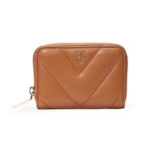 Victorias Secret Zíper Marrom Carteira Feminina