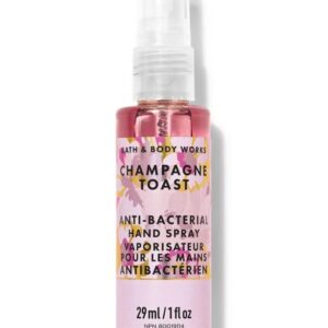 Álcool Spray Champagne Toast Antisséptico Para Mãos Bath Body Works