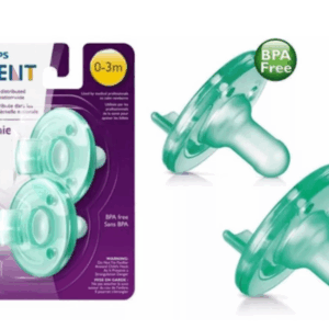 Kit 2 Chupetas Phillips Avent Scoothie – 0 a 3 Meses verde