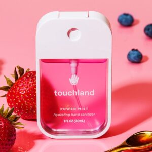 Mist Touchland Álcool de mãos 30 Ml Fragrância Berry Bliss