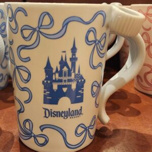 Caneca Disneyland Califórnia Castelo Starbucks Azul