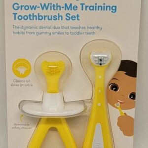 Fridababy Grow with me kit c/ 2 escovas de treinamento Bebê