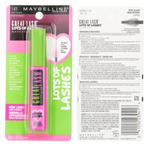 Máscara De Cílios Maybelline Great Lash Rímel Preta