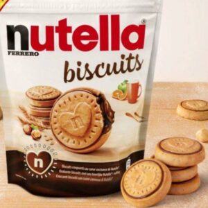 Biscoito Bolacha Nutella Chocolate Recheado 276g