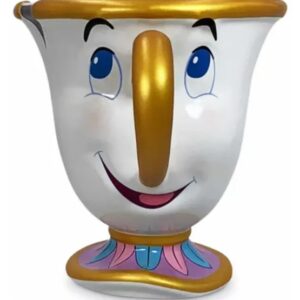 Caneca Xícara Chip Zip Da Bela E A Fera Disney