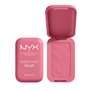 Nyx Makeup Buttermelt Pressed Powder Blush Getting Butta