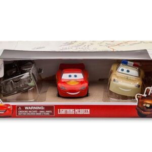 Disney Store Official Lightning Relâmpago Mcqueen Set Kit Carro