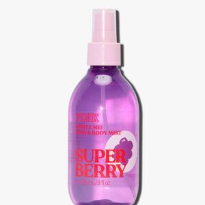 Body Splash Mist Spray Corpo Cabelo Pink Victorias Secret Super Berry