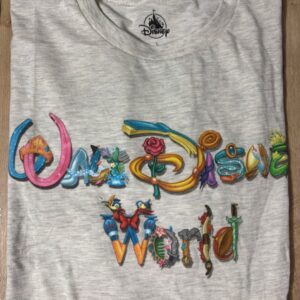 Camiseta Adulto Disney Store Walt Disney World Personagens tam G Unissex