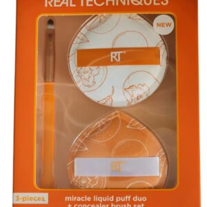 Real Techniques kit esponjas + pincel p/ corretivo