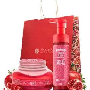 Kit Presente Loccitane Romã Hidratante Corporal Spa