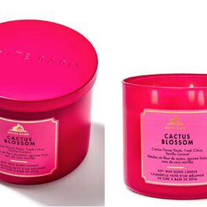 Vela 3 pavios Cactus Blossom Bath Body Works