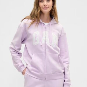 Blusa Moletom com Capuz GAP Feminina tam M Lilás