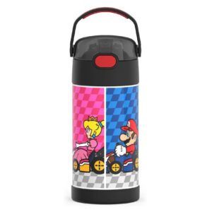 Garrafa Thermos Infantil Térmica Super Mario Bros