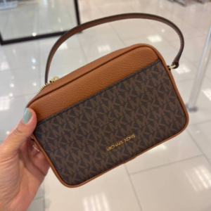 Bolsa Camera Xbody Pequena Michael Kors Marrom